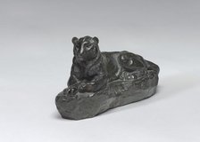 Panther of India, model n.d., cast c. 1860/1873. Creator: Antoine-Louis Barye.