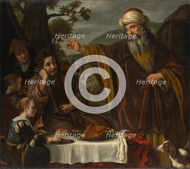 Abraham's Parting from the Family of Lot, ca. 1655-65. Creator: Jan Victors.