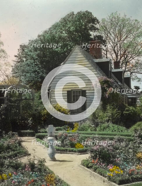 "York Hall," Captain George Preston Blow house, Route 1005 and Main Street, Yorktown, Virginia, 1929 Creator: Frances Benjamin Johnston.