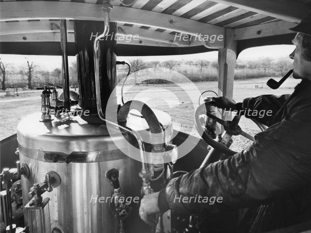 1920's Atkinson Steam Wagon Artist: Unknown.