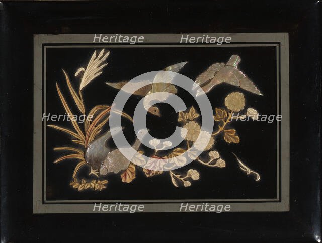 Photo album (empty), 1860-1900. Creator: Anon.