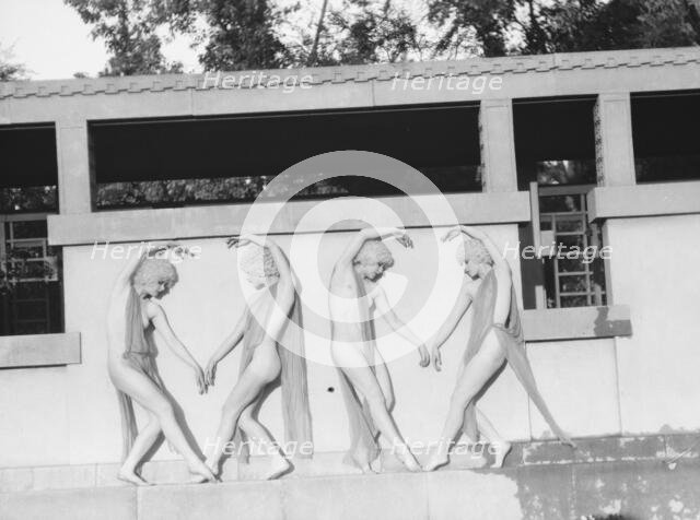 Marion Morgan dancers, between 1914 and 1927. Creator: Arnold Genthe.