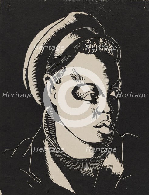 Portrait, ca.1935 - 1943. Creator: Fred Carlo.