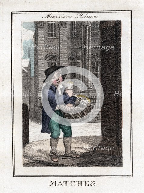 'Matches', Mansion House, London, 1805. Artist: Unknown