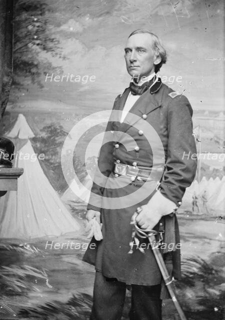 Colonel J.R. Brodhead, US Army, between 1855 and 1865. Creator: Unknown.