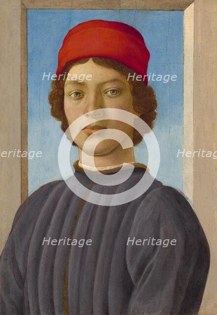 Portrait of a Youth, c. 1485. Creator: Filippino Lippi.