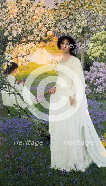 'Spring', circa 1900s Artist: Arthur Herbert