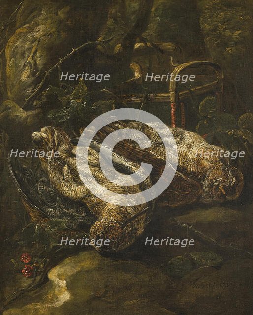 Still Life with Woodcocks. Creator: Jan Fyt.