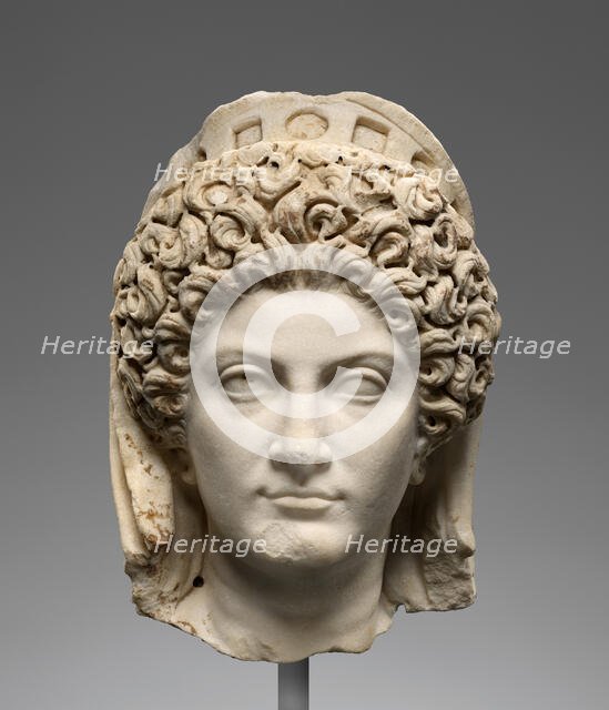 Portrait Head of Julia Titi, about A.D. 90. Creator: Unknown.