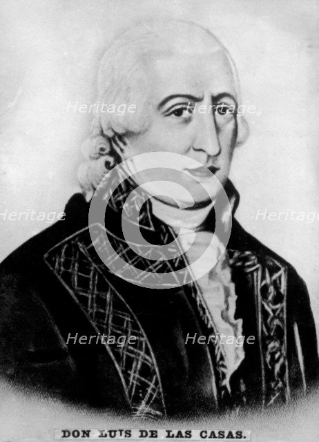 Don Luis de la Casas (1745-1800), Governor of Havana and Captain General of Cuba, (c1910). Artist: Unknown