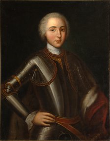 Portrait of Prince Nikolay Fyodorovich Golitsyn (1728-1780), 1750s. Artist: Anonymous  