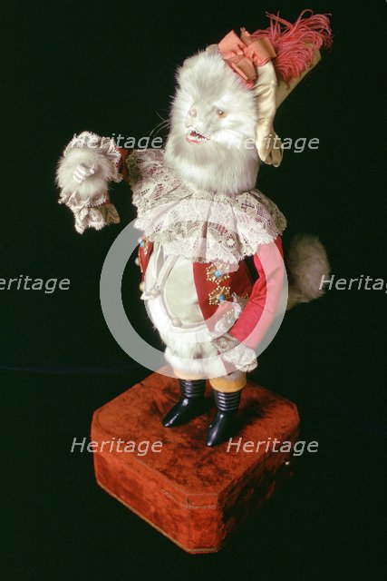 'Puss in Boots', Museum of Childhood, Edinburgh, Scotland. Artist: Tony Evans