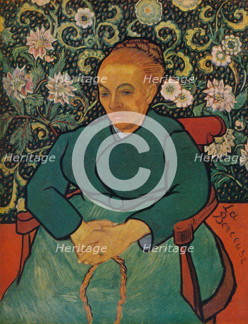 'La Berceuse (Portrait of Madame Roulin)', 1889. Artist: Vincent van Gogh.