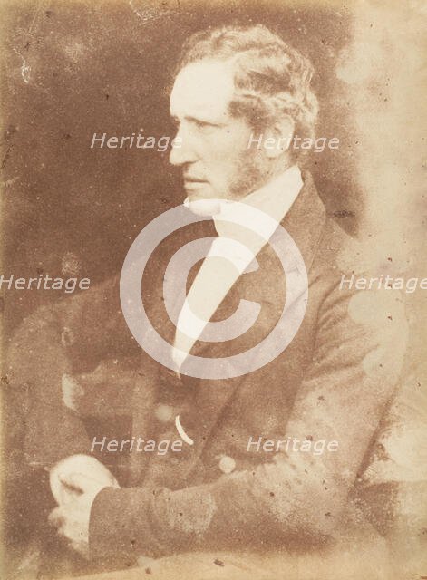 [Man], 1843-47. Creators: David Octavius Hill, Robert Adamson, Hill & Adamson.
