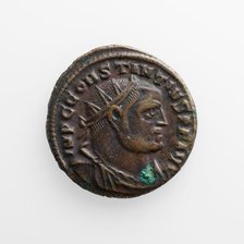 Antoninianus of Constantinus I, A.D. 305-306. Creator: Unknown.