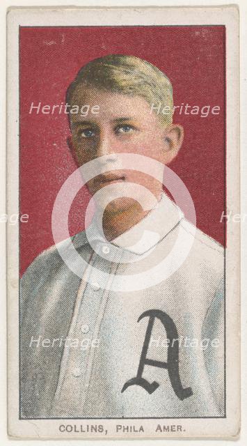 Collins, Philadelphia, American League, from the White Border series (T206) for the Ame..., 1909-11. Creator: American Tobacco Company.