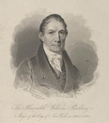 Honorable Willam Paulding, Mayor of the City of New York, 1826. Creator: Asher Brown Durand.