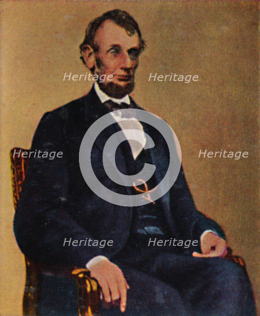 'Abraham Lincoln 1809-1865', 1934. Creator: Unknown.