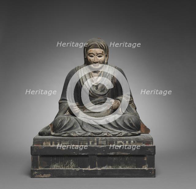 Portrait of the Mother of Hotto Kokushi, 1680. Creator: Unknown.