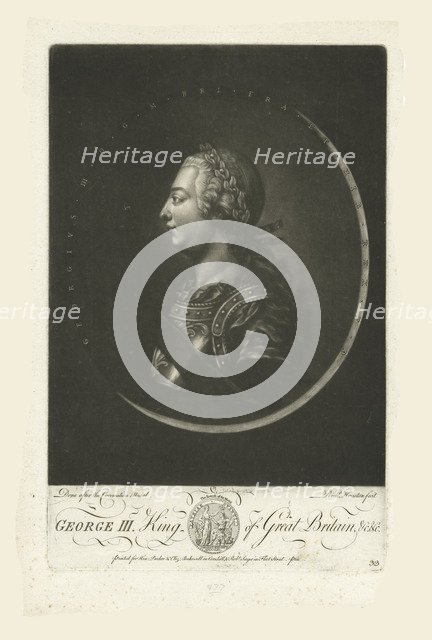 King George III of the United Kingdom (1738-1820), .