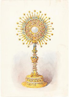 A Monstrance, c. 1860. Creator: Unknown.