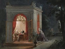 The Marriage Contract. Artist: Gautier Dagoty, Jean-Baptiste André (1740-1786)