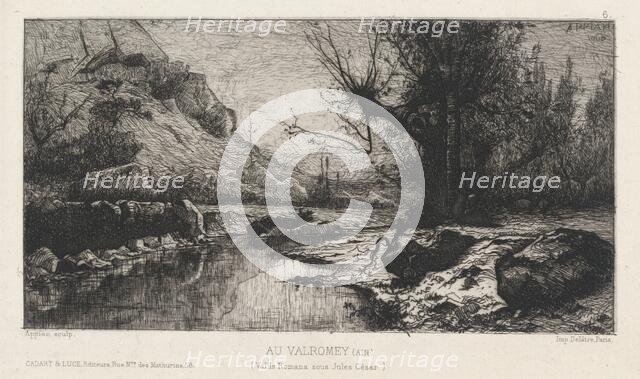 Au Valromey, 1868. Creator: Adolphe Appian.