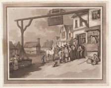 Crawley (An Excursion to Brighthelmstone), June 1, 1790., June 1, 1790. Creators: Thomas Rowlandson, Samuel Alken.
