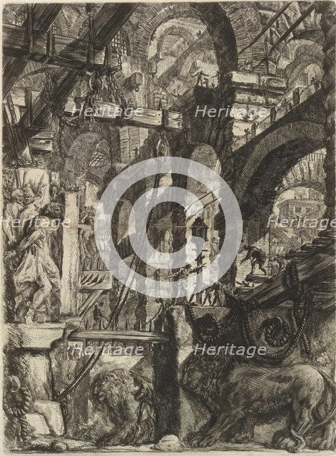 From the series The Imaginary Prisons (Le Carceri d'Invenzione).