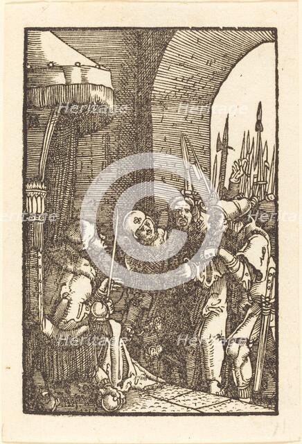 Christ before Caiaphas, c. 1513. Creator: Albrecht Altdorfer.