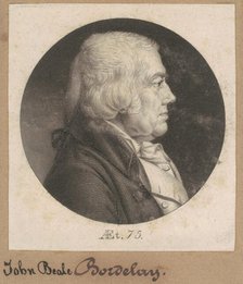 John Beale Bordley, 1802-1803. Creator: Charles Balthazar Julien Févret de Saint-Mémin.