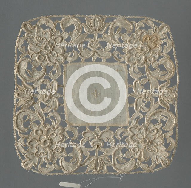 Chalice Cover, Italy, Late 19th century. Creator: Unknown.