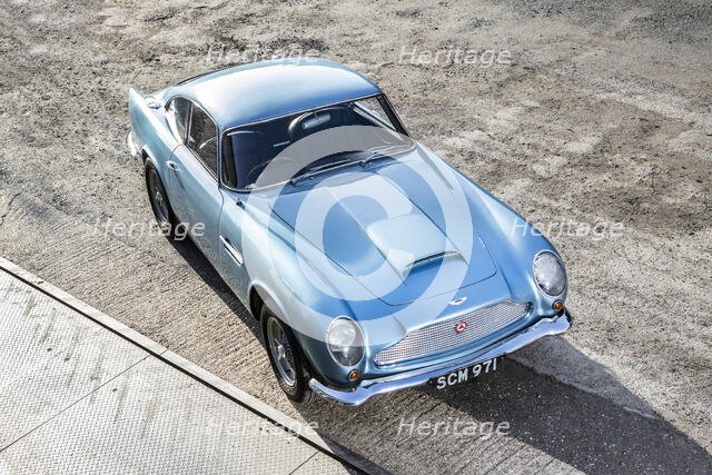 1961 Aston Martin DB4 GT SWB lightweight. Creator: Unknown.