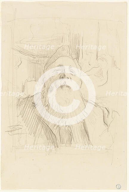 Study, 1906. Creator: Anders Leonard Zorn.