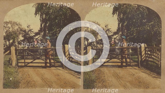 Park Scene., 1857-1859. Creator: William Morris Grundy.