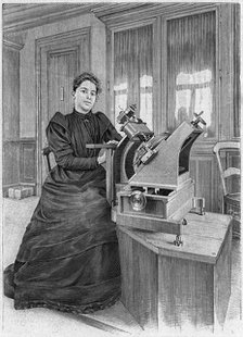 Dorothea Klumpke Roberts, American mathematician and astronomer, 1903. Artist: Unknown