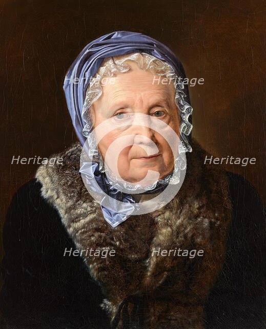 Rosina Wieser in her 83rd year, 1820. Creator: Ferdinand Georg Waldmuller.