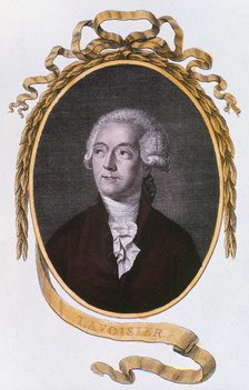 Antoine Laurent Lavoisier, 18th century French chemist, 1801. Artist: Unknown