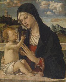 Madonna and Child, 1480-1485. Creator: Bartolomeo Montagna.
