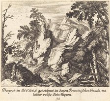 View in Istria, 1681. Creator: Melchior Küsel.