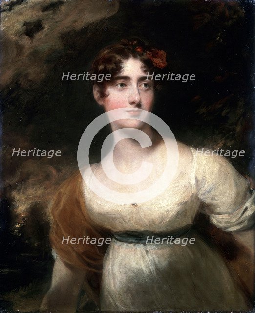 'Portrait of Milady Emily Harriet Wellesley-Pole (Lady Raglan)', 1814.  Artist: Thomas Lawrence
