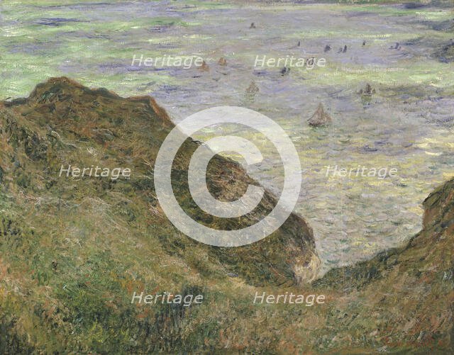 View over the Sea, 1882. Creator: Claude Monet.