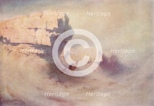 'A Sandstorm', c1880, (1904). Artist: Robert George Talbot Kelly.