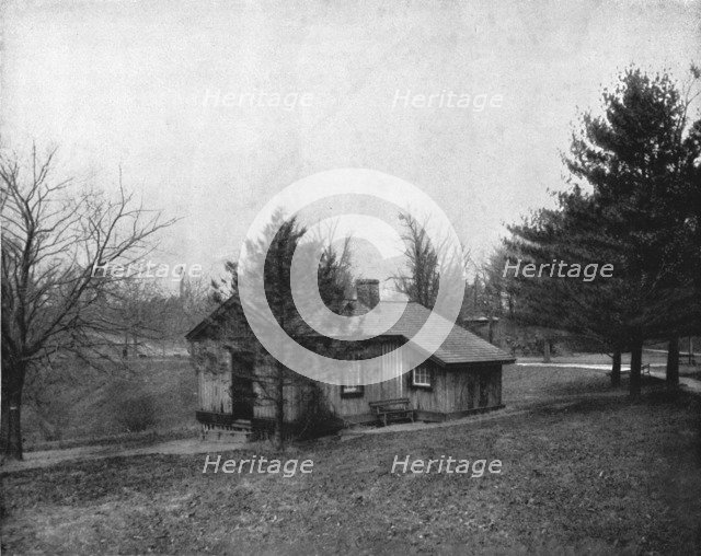 General Grant's Log Cabin, Fairmount Park, Philadelphia, USA, c1900.  Creator: Unknown.