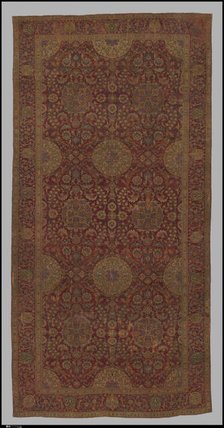 Ottoman Court Carpet, Egypt, late 16th-17th century. Creator: Unknown.