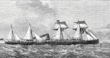 The new steam-ship Australia, 1876. Creator: J. R. W..