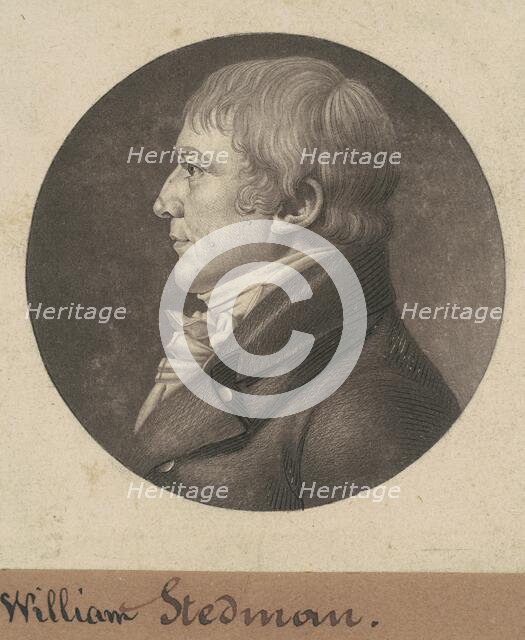 William Stedman, 1805. Creator: Charles Balthazar Julien Févret de Saint-Mémin.