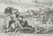 The Rape of Europa, published 1590. Creator: Hendrik Goltzius.