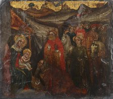 Adoration of the Magi, 1st half of 15th century. Creator: Giovanni di Francia.