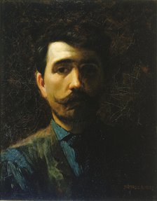 Self-Portrait, 1887. Creator: James Henry Moser.